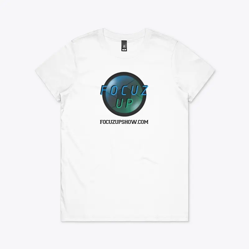 focuzup.com white tee